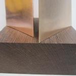 James Perkins [Metal Sculpture] Studios / Fused Harmony / Brushed Copper, Polished Silicon Bronze and Polished Titanium