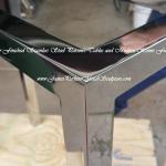 (Polished Stainless Steel Tables), (Stainless Steel Tables) & (Modern Home Furnishings)
