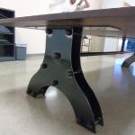 "WishBone" Designed Table Legs and Supports @ James Perkins Metal Sculpture Studios 513.497.2200