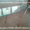 (Stainless Steel Furniture), (Interior Design Ideas) and (Metal Tables)